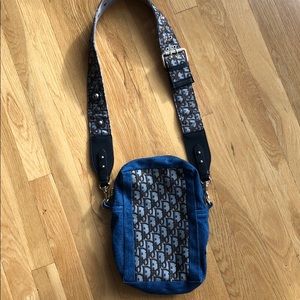 Women’s unique crossbody denim bag